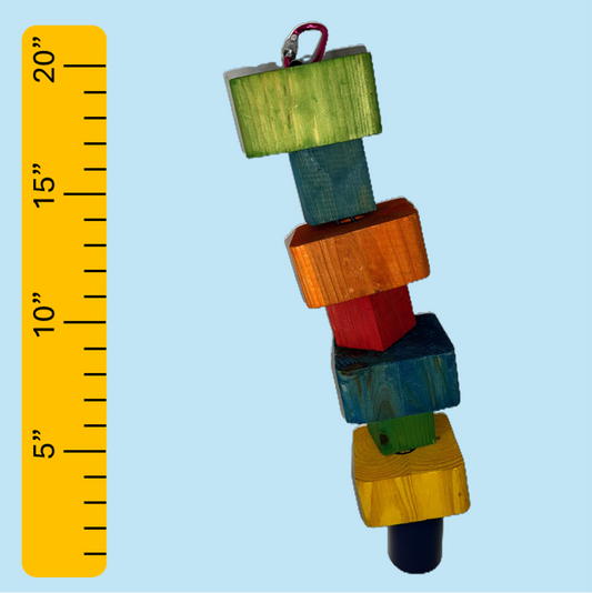 Bird Toy (Large) Big Block & Cow Bell