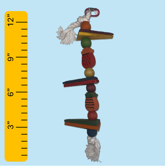 Bird Toy (Medium) 13" Pineapple Tree